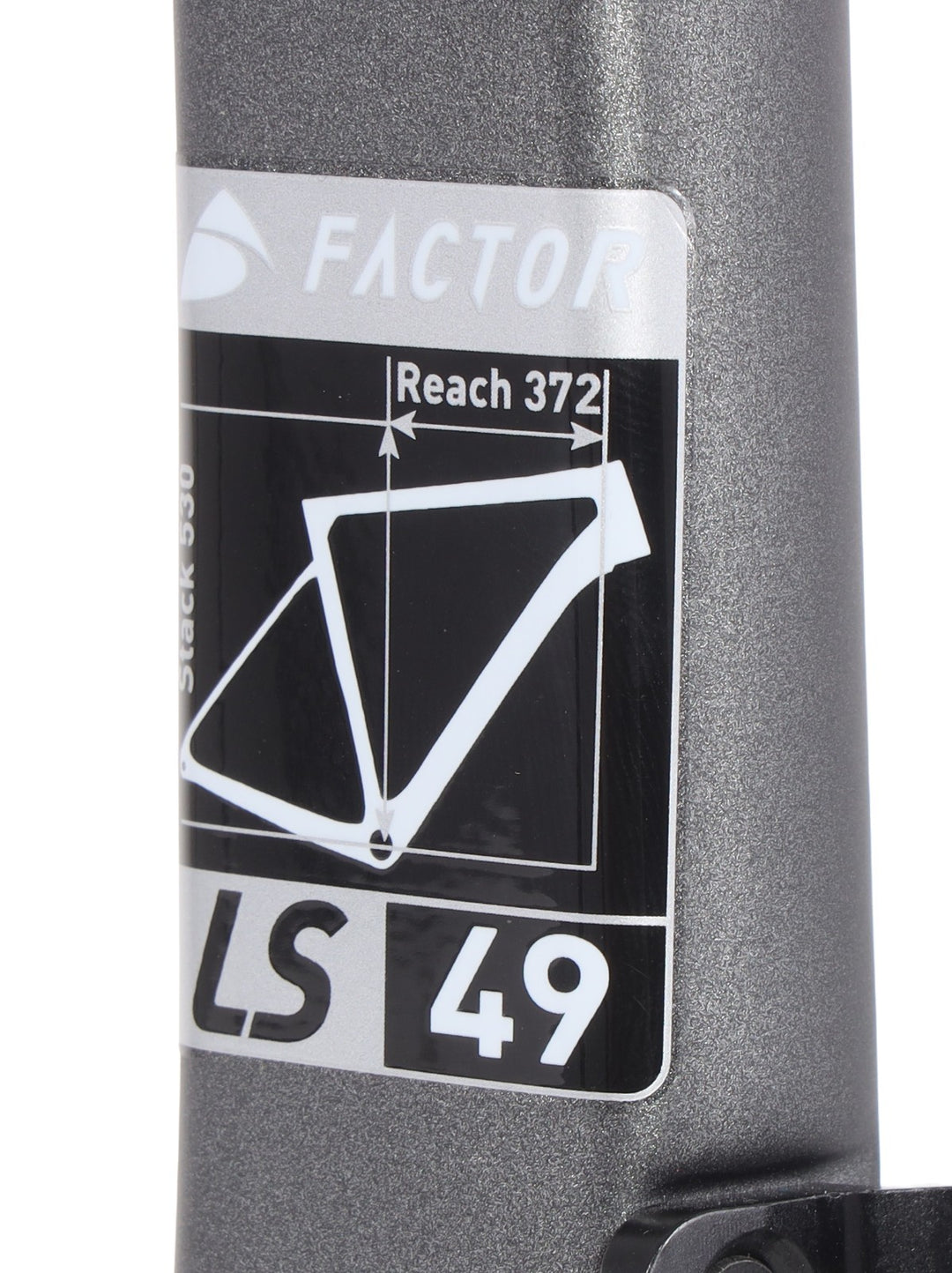 Factor LS Premium Disc Carbon Gravel Bike Frameset 49cm Gunmetal Race CX 2023