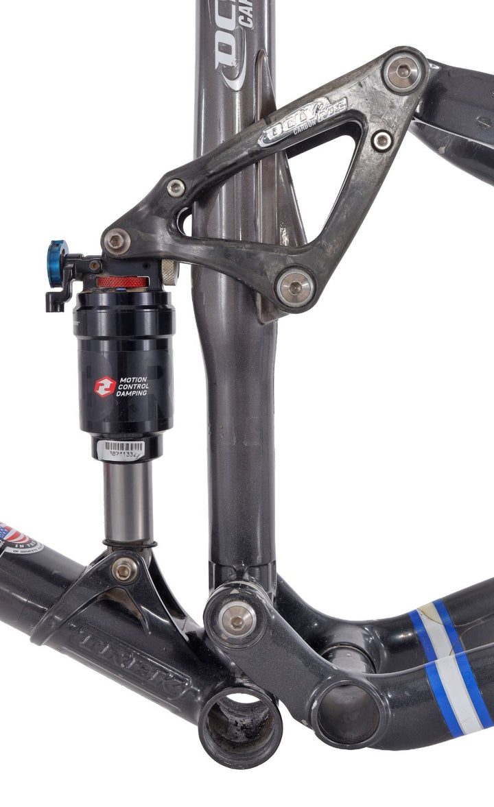 Trek Top Fuel Team Issue 110 OCLV Carbon Mtn Bike Frameset 26" LARGE Silver 2005