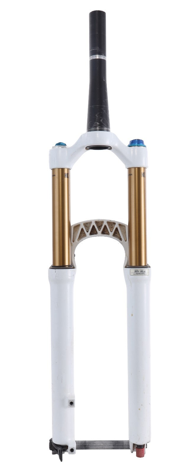 Fox RLC Factory 32 Mtn Bike Fork 26" 160mm FIT 2 Pos WHITE 15QRx 100mm Kashima