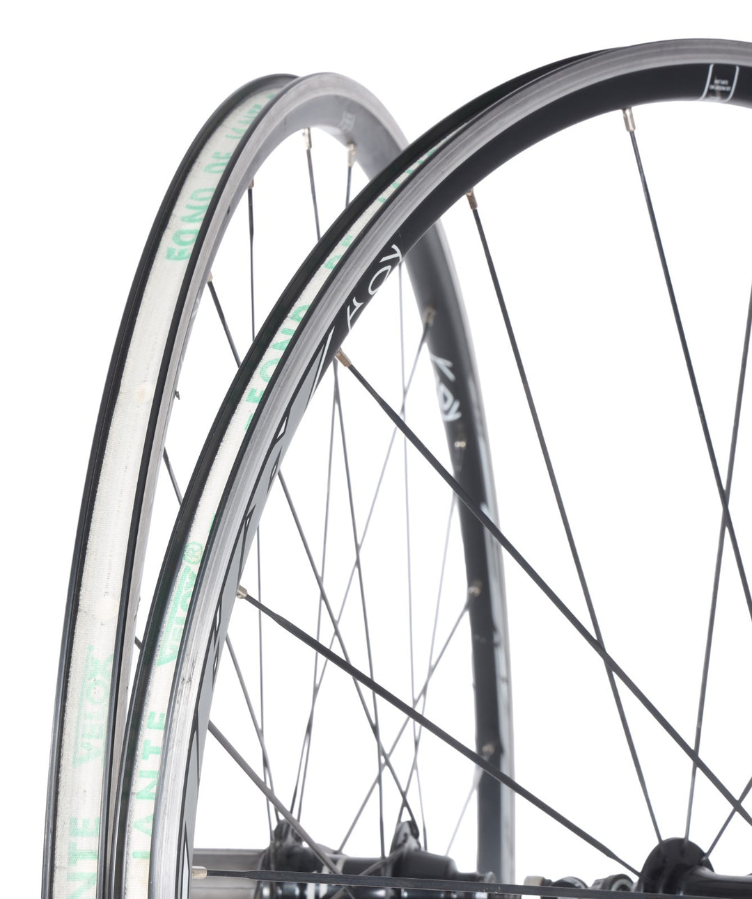 Bontrager Race L Alloy Clincher Road Bike Wheelset Shimano 10 Speed Rim QR 700c