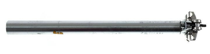 Origin8 Pro Fit Alloy Seatpost 27.2x 400mm 0mm OS SILVER Road Bike Gravel MTB