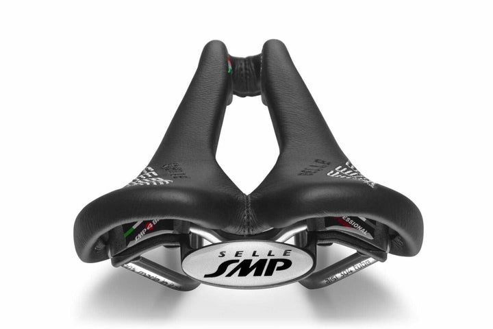 Selle SMP Blaster Mountain Bike Saddle 131mm BLACK 7 x 7mm AISI Steel Road Italy