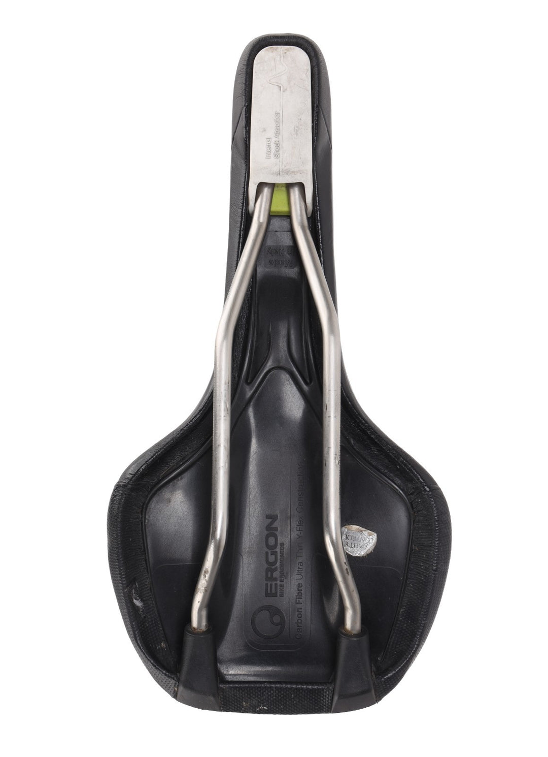 Ergon SM3 Pro Mens Mountain Bike Saddle S/M 144mm 7 x 7mm TiNox Carbon Shell