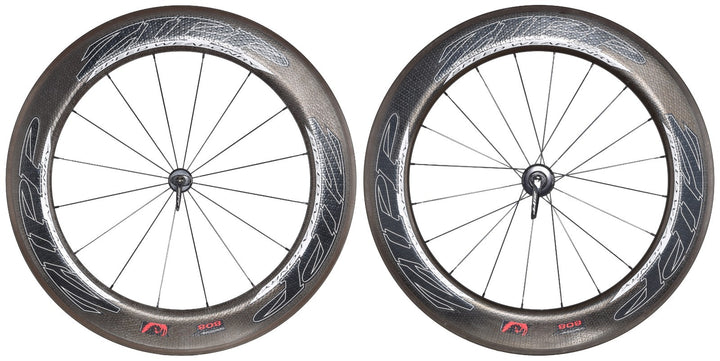 Zipp 808 Firecrest Carbon Road Bike Clincher Wheelset 11 Spd 700c QR Rim Brake