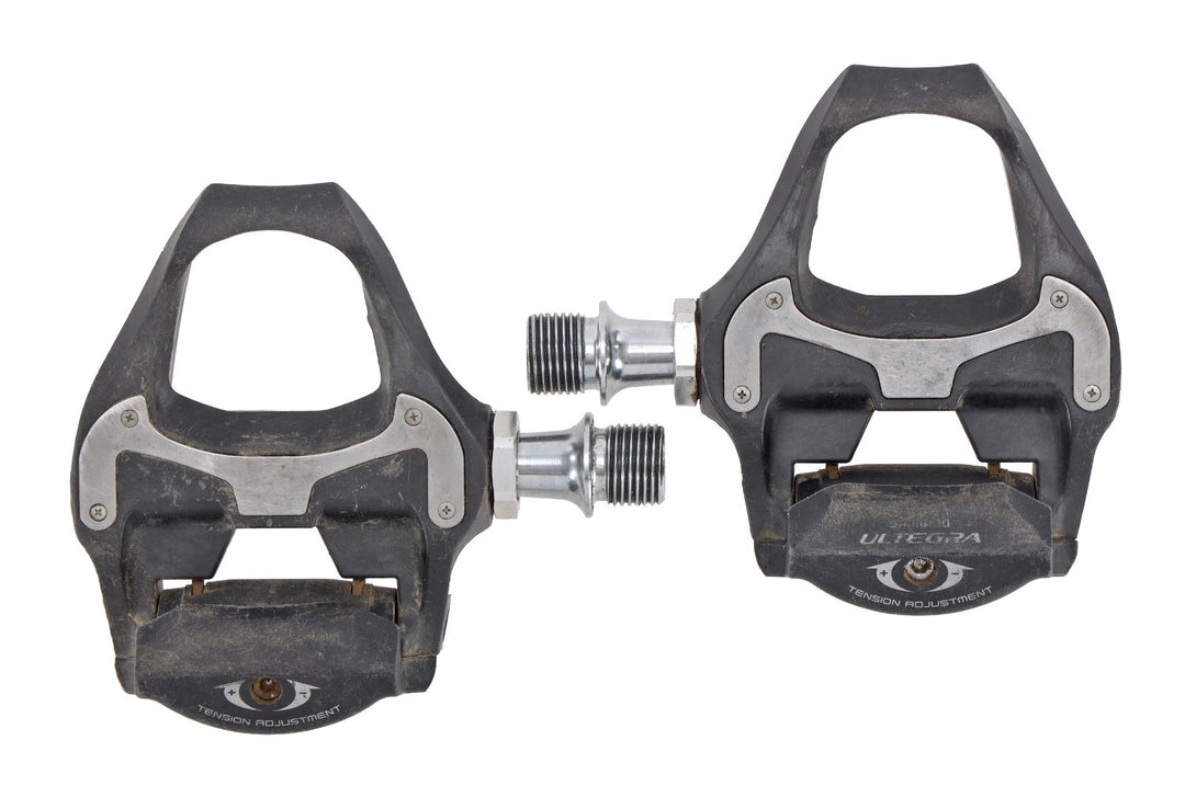 Shimano Ultegra PD-6700-C SPD-SL Carbon Clipless Pedals Road Bike 9/16" w Cleats