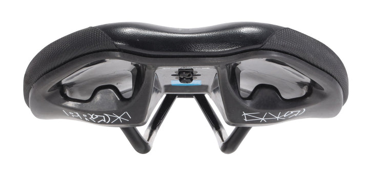 PRO Turnix Offroad Carbon Road Bike Saddle 152mm 7 x 7mm INOX Rails Gravel BLACK