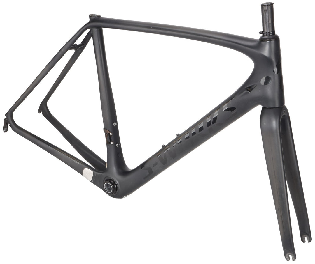 Specialized S-Works Tarmac Carbon Road Bike Frameset 56cm BLACK 700c QR Rim 2015