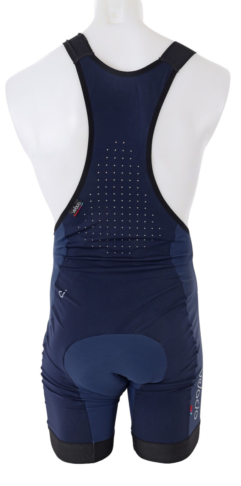 Velocio Concept Cycling Bib Shorts Men LARGE Navy Road Bike Gravel Mountain