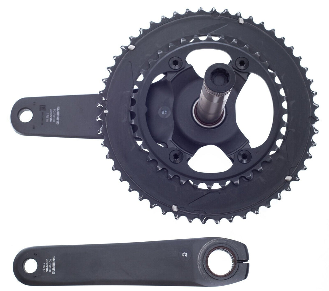 Shimano Ultegra FC-R8100 2x 12 Speed Crankset 175mm 52/36T Road Bike Gravel