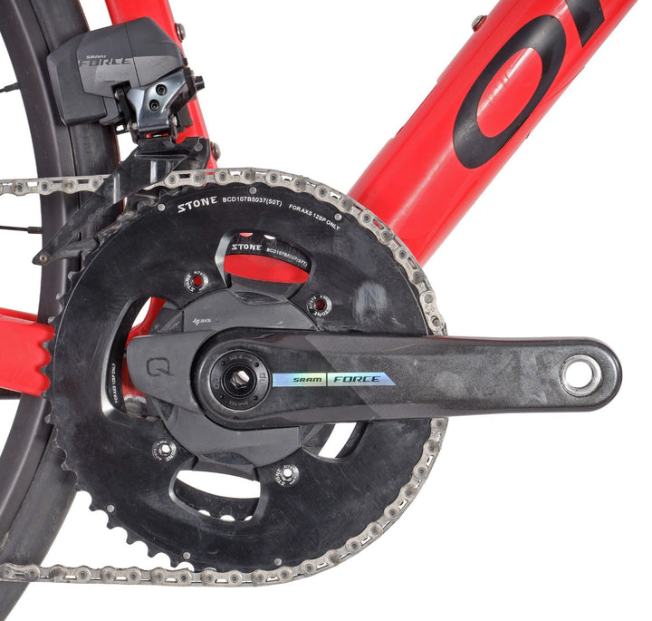 Orbea Orca M21e Team 2x 12s Carbon Disc Road Bike 51cm SRAM AXS Power Meter 2022