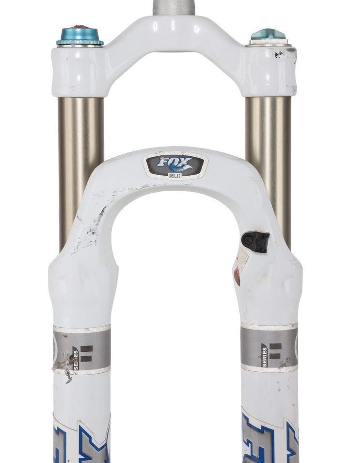 Fox Factory F Series RLC Disc 32 Mtn Bike Fork 26" 100mm Lockout WHITE QR MTB