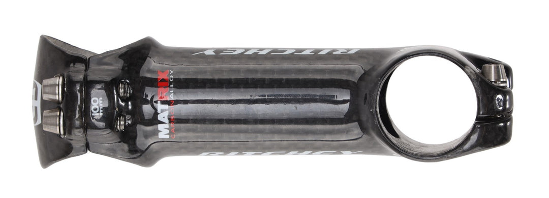 Ritchey WCS 4 Axis Carbon Matrix Road Bike Stem 31.8 x 100mm 6º 6/84 4-Bolt Ti