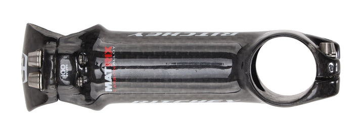 Ritchey WCS 4 Axis Carbon Matrix Road Bike Stem 31.8 x 100mm 6º 6/84 4-Bolt Ti