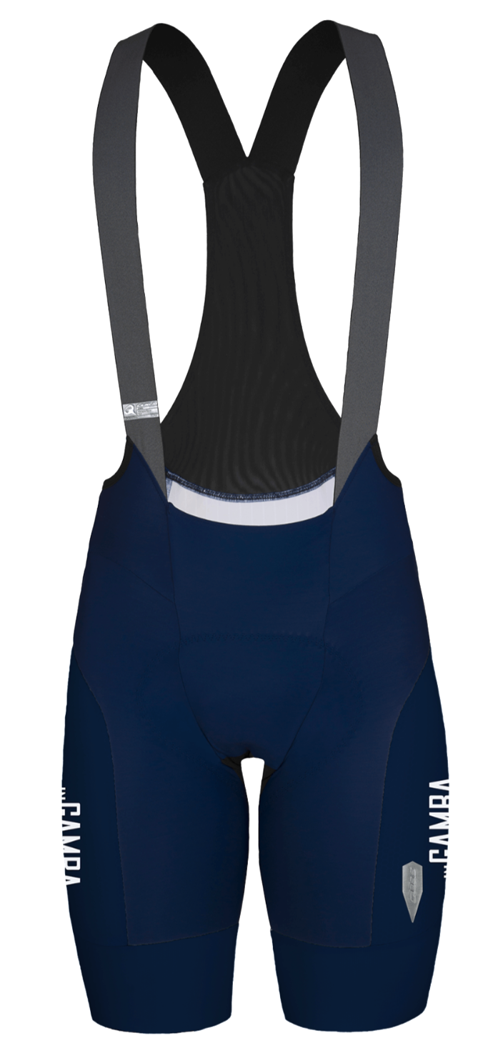 Castelli inGamba Gregarius Pro Q36.5 Bib Cycling Shorts Women XS Blue Road Bike