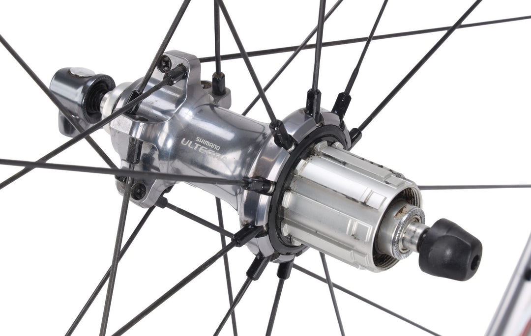 Shimano Ultegra WH-6600 Alloy Road Bike 10 Spd Wheelset 700c Rim Brake QR Cross