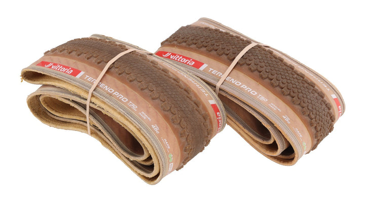 Vittoria Terreno Pro T30 Fine Loose TR Gravel Bike Tires 1 PAIR 700x 45c NATURAL