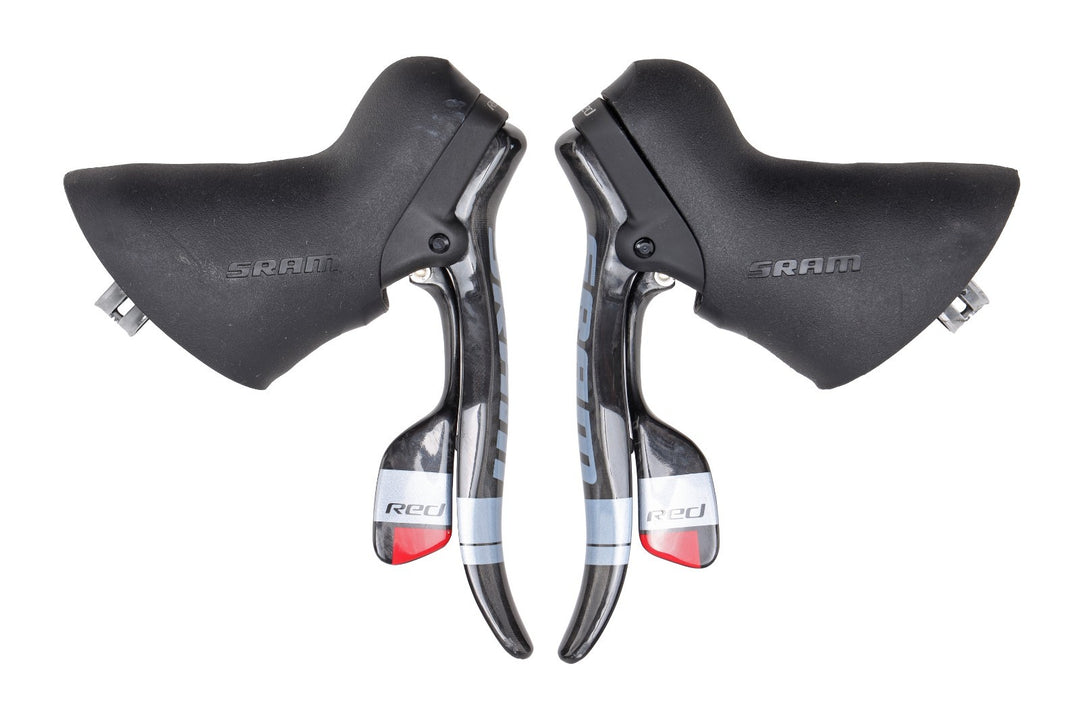 SRAM Red DoubleTap 2 x 10 Speed Road Bike Shift Brake Lever Set Mechanical Rim