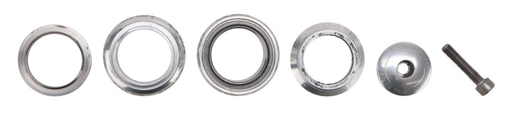 Chris King NoThreadSet External Cup Headset 1 1/8" 34mm SILVER Road Bike MTB