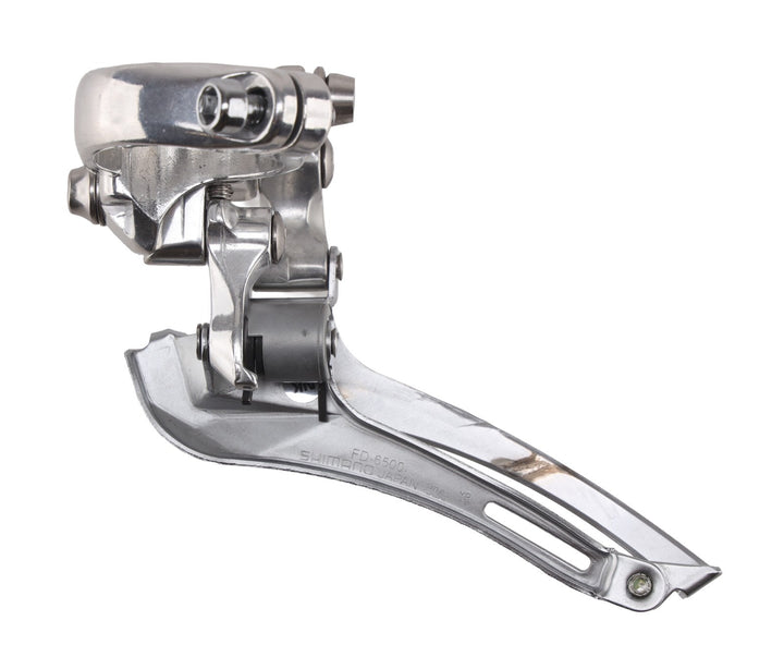 Shimano Ultegra FD-6500 2 x 9 Speed Front Derailleur 31.8mm Clamp-On Vintage