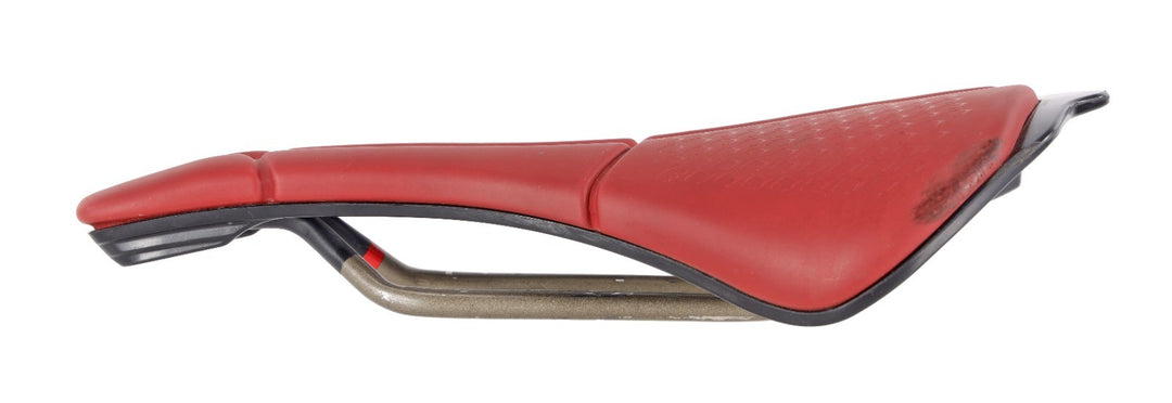 Prologo Scratch M5 140mm Carbon Road Bike Saddle Tirox 7 x 7mm RED CX Gravel