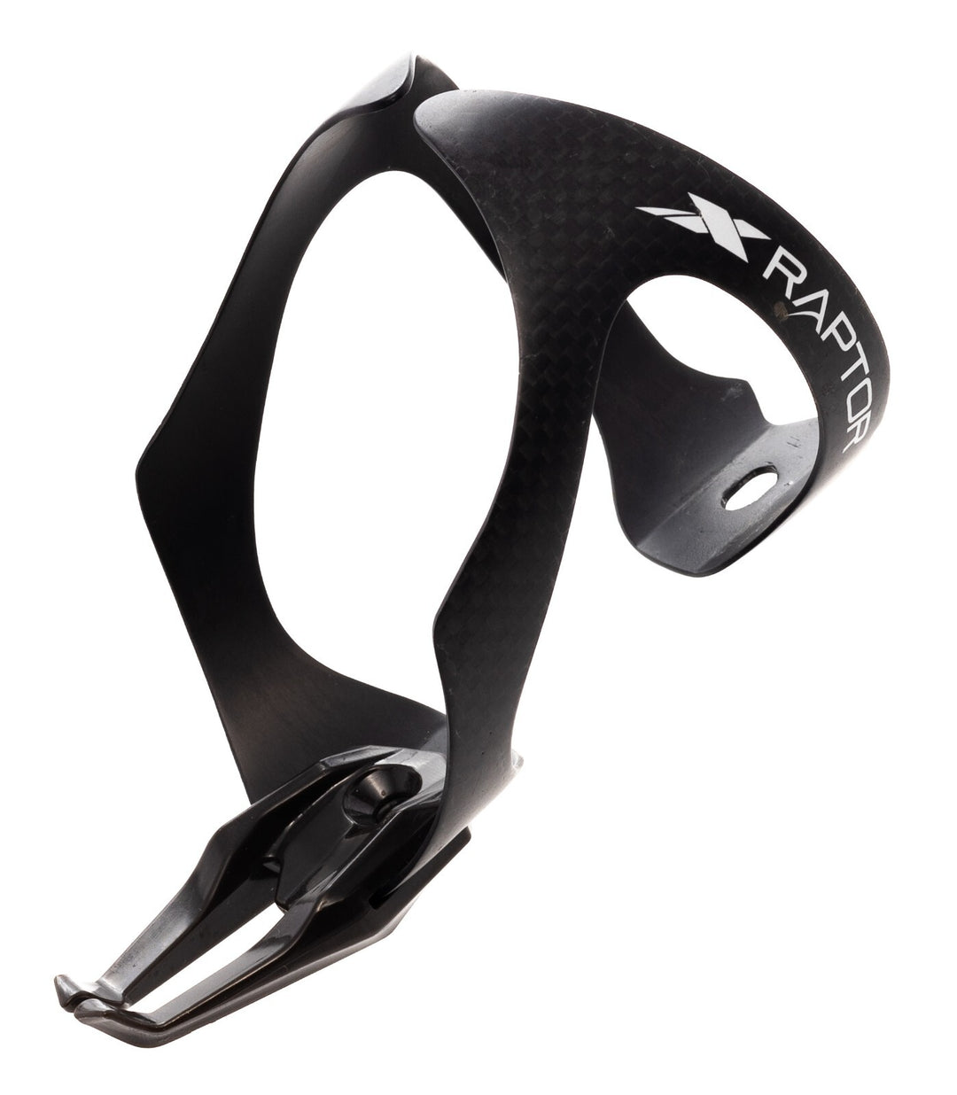 XLAB Raptor Reversible Carbon Water Bottle Cage Matte Black Triathlon Race Bike