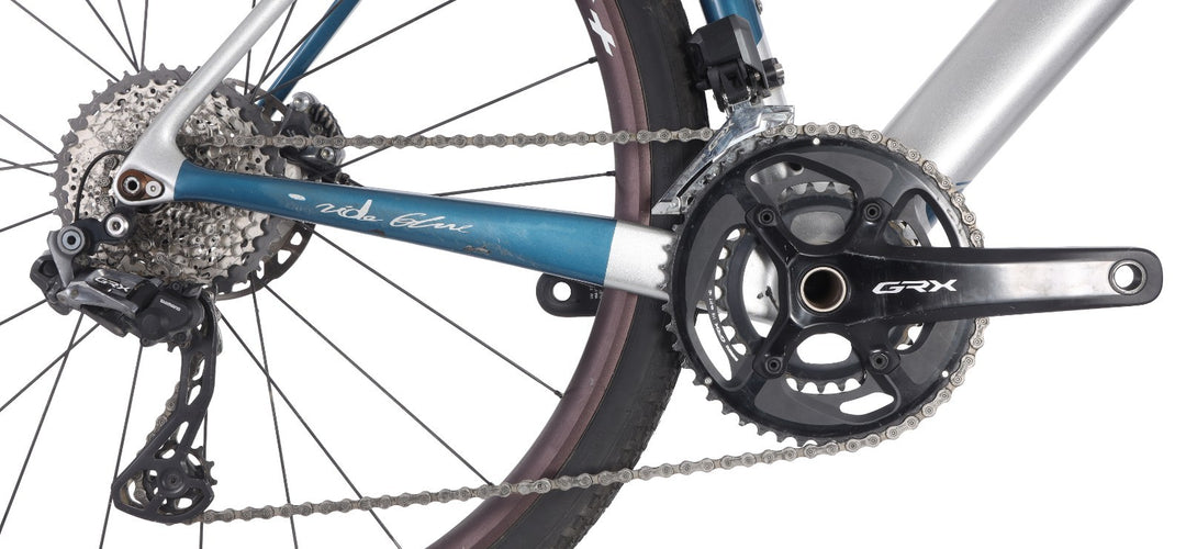 blue cycles Hogback Race Carbon Disc Gravel Bike GRX Di2 2x11 MD/LG Shimano 2021