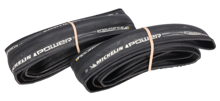 Michelin Power Endurance 25 Clincher Road Bike Tires 700 x 25c 1 PAIR Triathlon