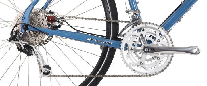 Surly Disc Trucker 3x 10 Sp Touring Bike 56cm BLUE 4130 Dura-Ace XT Sugino 2017