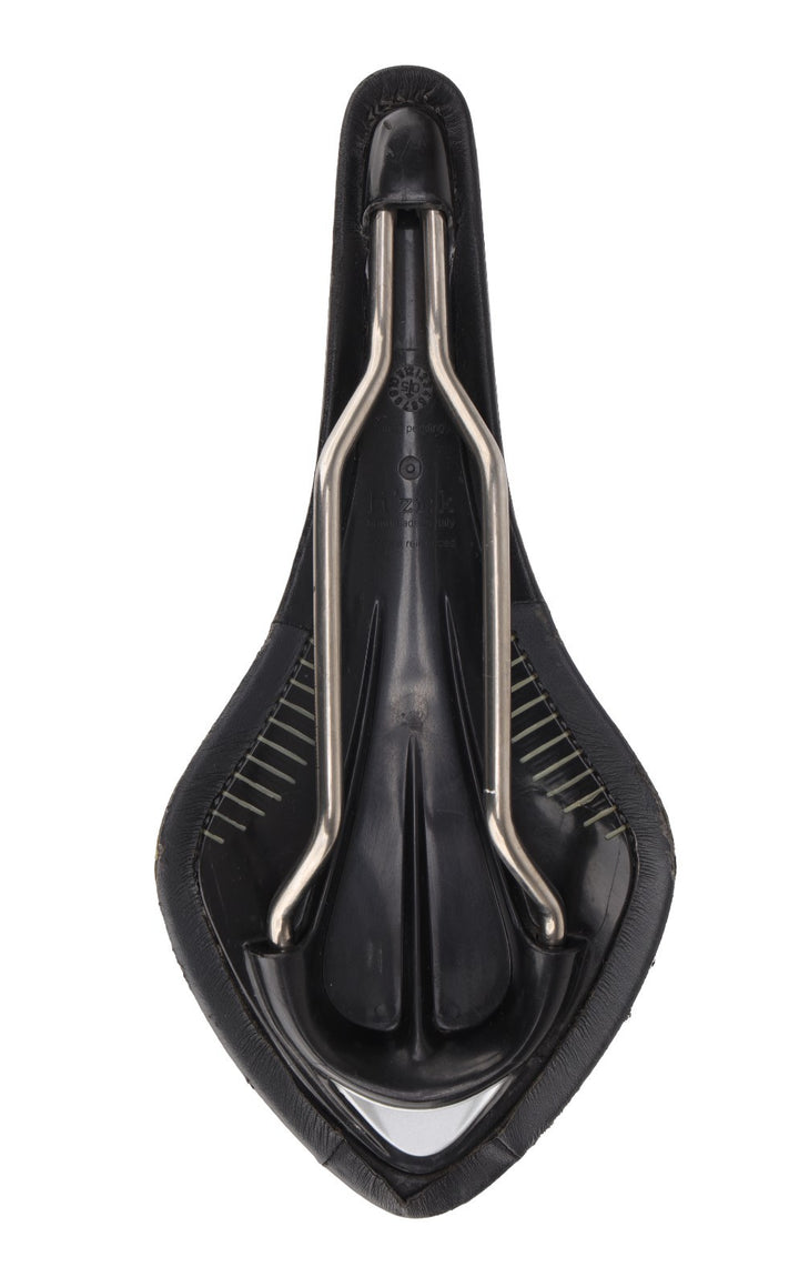Fizik Arione Tri Road Bike Saddle 131mm 7x 7mm Titanium Rails BLACK Gravel