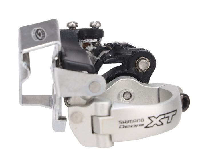 Shimano Deore XT FD-M760 MTB 3x9 Spd Front Derailleur 34.9mm Dual Pull Top Swing