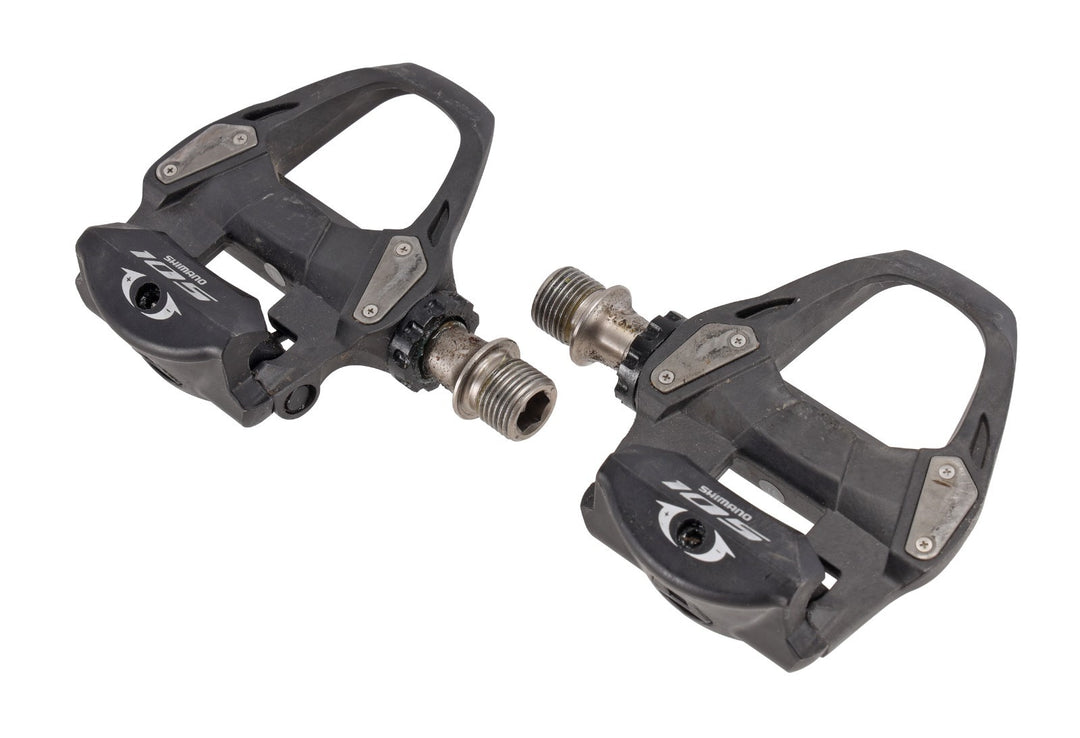 Shimano 105 PD-R7000 SPD-SL Carbon Road Bike Clipless Pedals 9/16" Tri TT