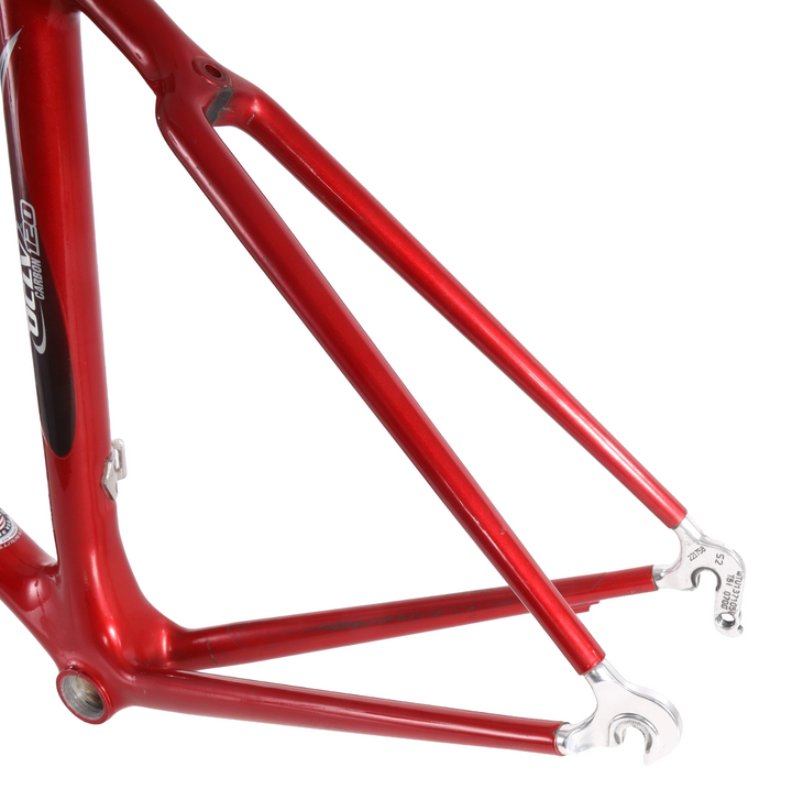 Trek 5500 OCLV 120 Carbon Road Bike Frameset 52cm Pearl Red Rim QR USA 2003