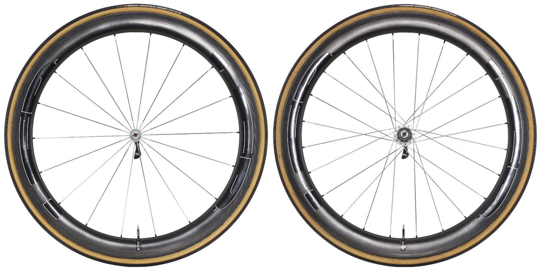 HED SCT 1 55 Carbon Tubular Road Bike Wheelset 700c 11 Sp QR Rim Vittoria Corsa