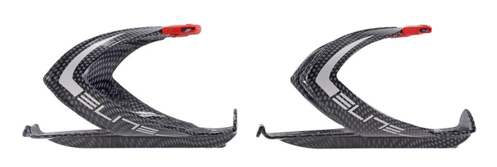Elite Custom Race Water Bottle Cages 1 PAIR Black Road Gravel Mountain Bike