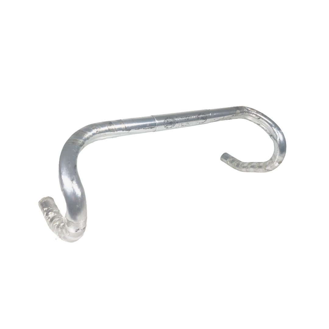 3T Forma Anatomica Alloy Road Bike Drop Handlebar 26mm x 42cm Vintage Silver