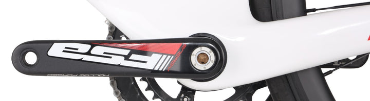 Cervelo P2 Carbon Triathlon Bike 58cm WHITE 2x 11s Power Ultegra Di2 Rim QR 2017