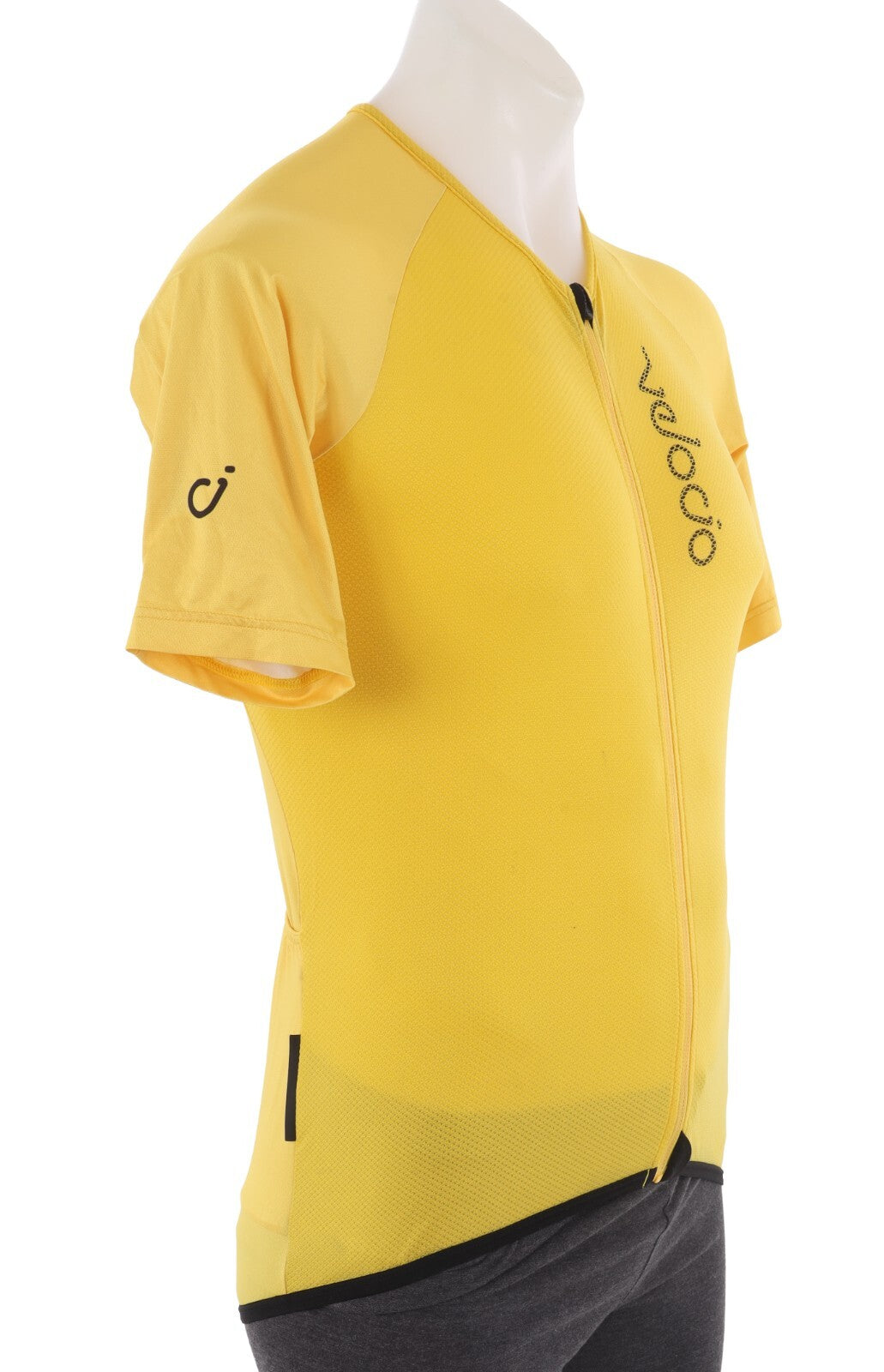 Velocio Radiator Mesh Short Slv Jersey Men MEDIUM Yellow Road Gravel Road Bike