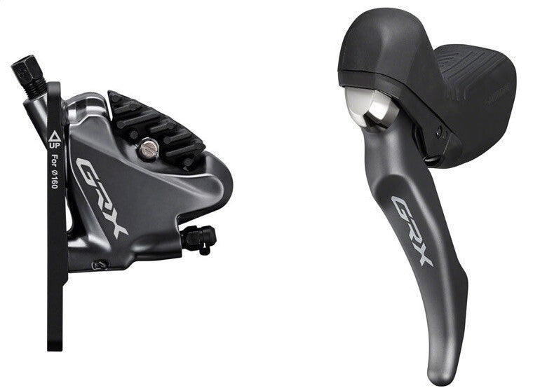 Shimano GRX ST/BR-RX810 2x 11s Hydraulic Gravel Bike Front Shifter & Brake Set