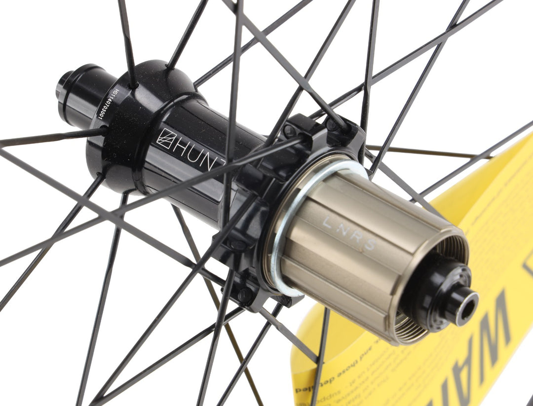 HUNT 36 Carbon Tubeless Road Bike REAR Wheel Shimano 11 Spd 700c QR Rim Gravel