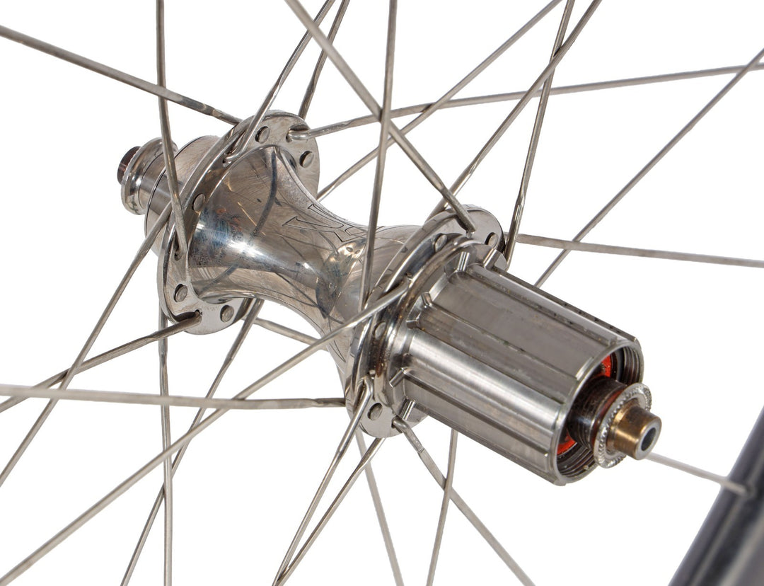 Luxe Wheelworks Carbon Tubular Road Wheelset Shimano 11 Spd 700c Rim Brake QR Ti