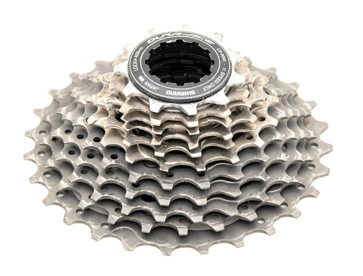 Shimano Dura-Ace CS-9000 11 Spd Road Bike Cassette 11-28T Titanium Gravel Cross