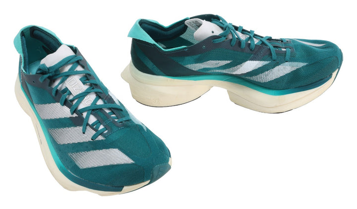 Adidas Adizero Adios Pro 4 Road Running Shoes US Men 9 Turquoise Carbon Infused