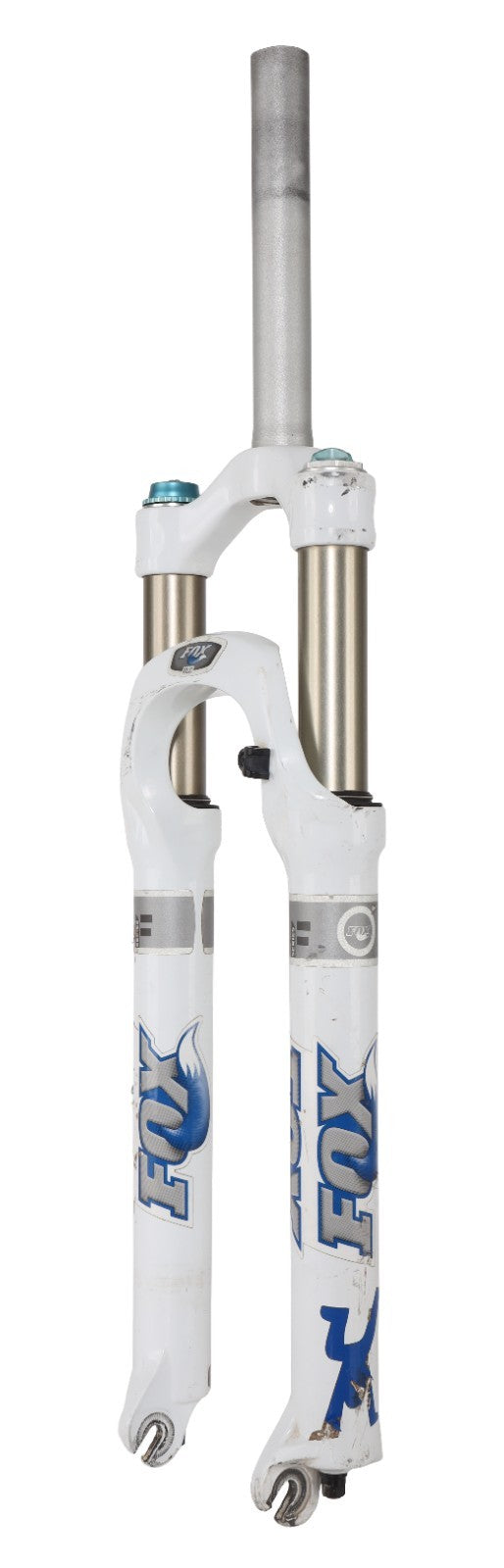 Fox Factory F Series RLC Disc 32 Mtn Bike Fork 26" 100mm Lockout WHITE QR MTB