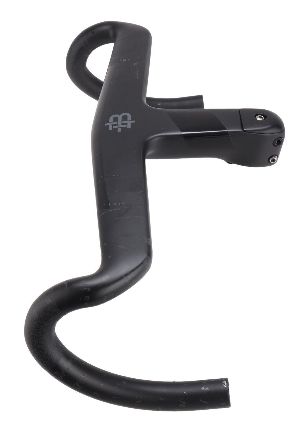 Black Inc AB02 Carbon Road Bike Di2 Barstem Handlebar 400 x 110mm -6º BLACK