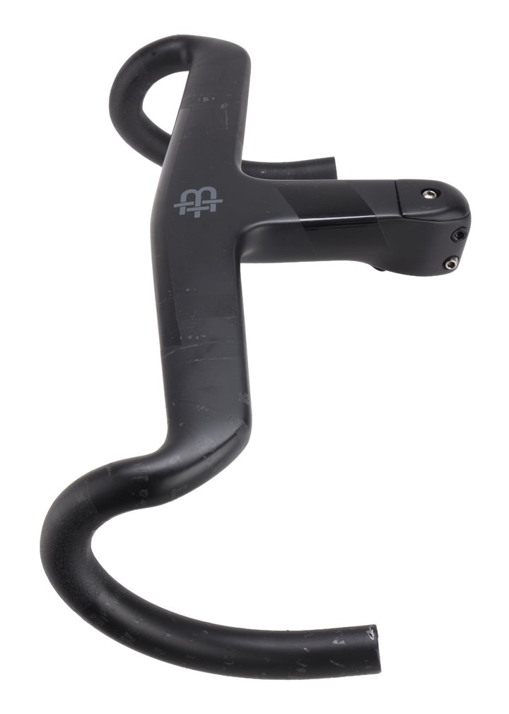 Black Inc AB02 Carbon Road Bike Di2 Barstem Handlebar 400 x 110mm -6º BLACK