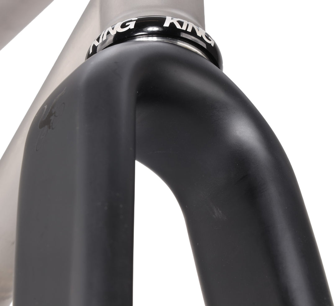 Moots Routt 45 Titanium Gravel Disc Bike Frameset 56cm Carbon 700c USA Ti UDH