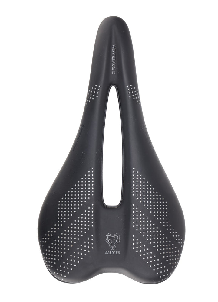 WTB Gravelier Gravel Bike Saddle 140mm 7 x 7mm Ti Rail BLACK Adventure