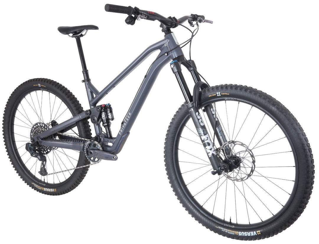 Privateer 141 G2 Alloy 29/27.5" Mtn Bike 1x 12s P2 MD Grey Fox SRAM AXS MTB 2024