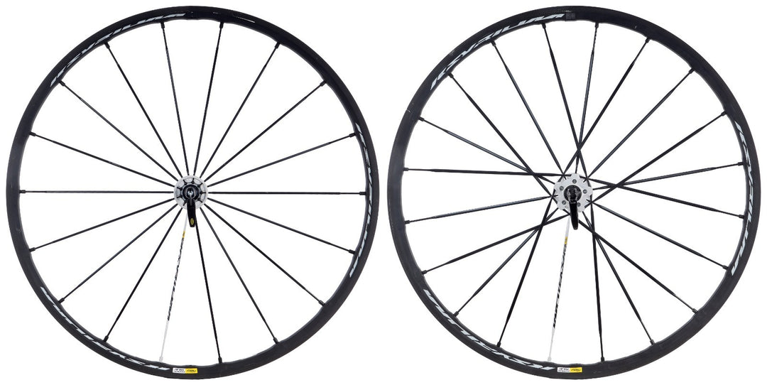 Mavic Ksyrium SLE Exalith Alloy Clincher Road Bike Wheelset 11s 700c Shimano QR