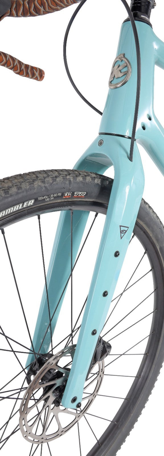 Kona Ouroboros CR/DL Gravel Bike 2x 12s 54cm Gloss Harbor SRAM AXS Rival 2025